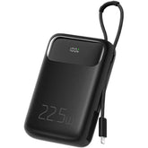 Mcdodo Mc 325 Pd 22.5w Power Bank With Ip Cable, 10000mah Phone Battery Pack Portable Charger Black - CompuMe